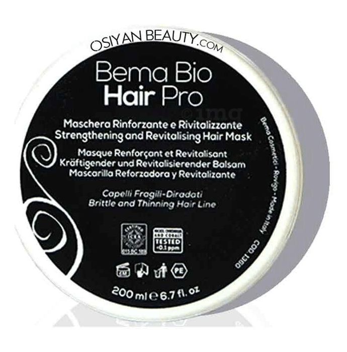 Bema Bio Hair Pro Mask Strengthening and Revitalising