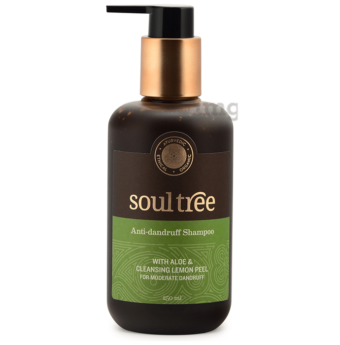 Soul Tree Anti-Dandruff Shampoo with Aloe and Cleansing Lemon Peel