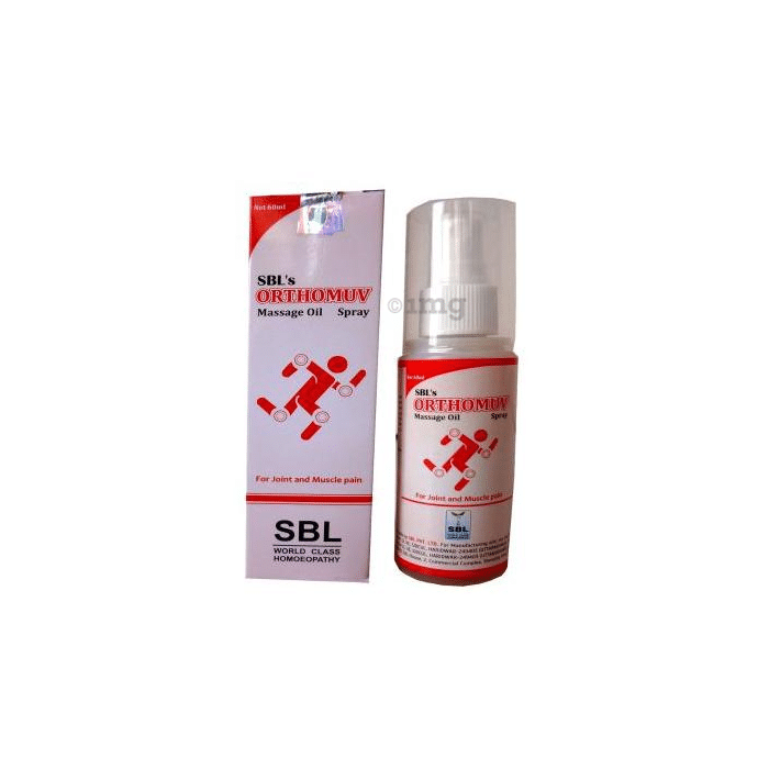 SBL Orthomuv  Massage Oil Spray