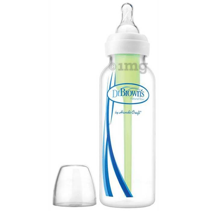 Dr Brown's Natural Flow Options Polypropylene Standard Neck Baby Feeding Bottle
