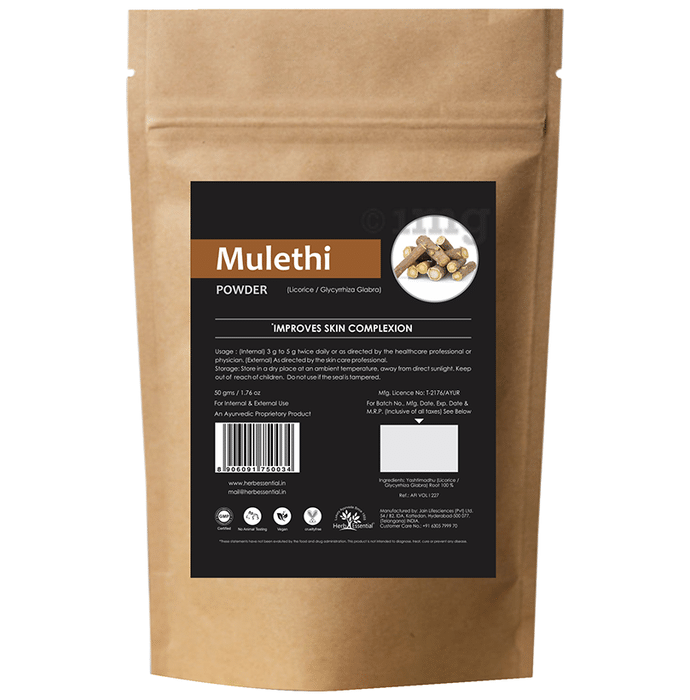 Herb Essential Yastimadhu/Licorice/Glycyrrhiza Glabra Powder