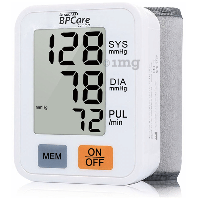 Standard BPCare Comfort Automatic Digital Wrist BP Monitor