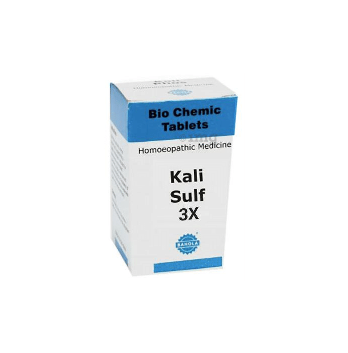 Bahola Kali Sulf Biochemic Tablet 3X