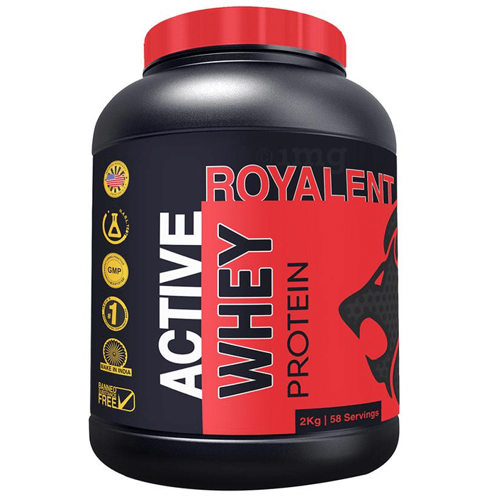 Royalent Whey Active Protein Powder Strawberry