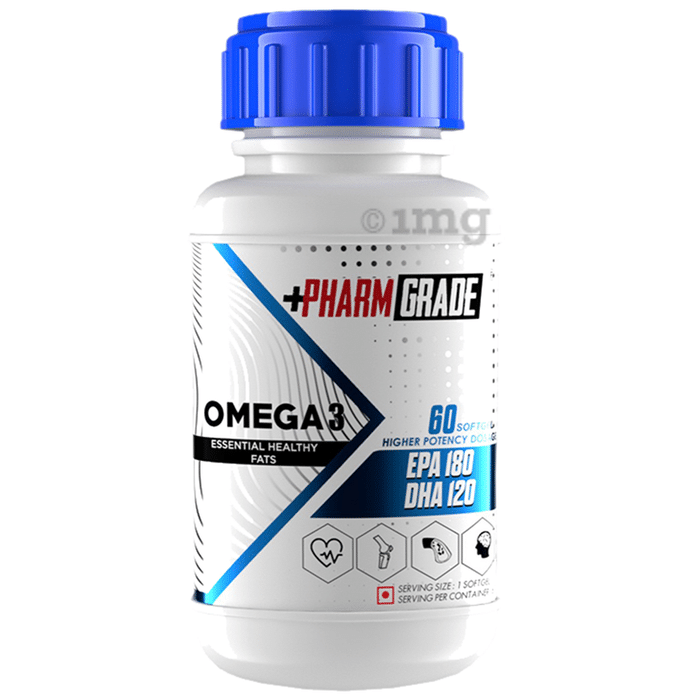 Pharmgrade Omega 3 Softgel