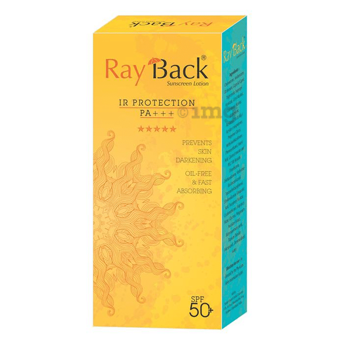 Ray Back Sunscreen Lotion SPF 50+