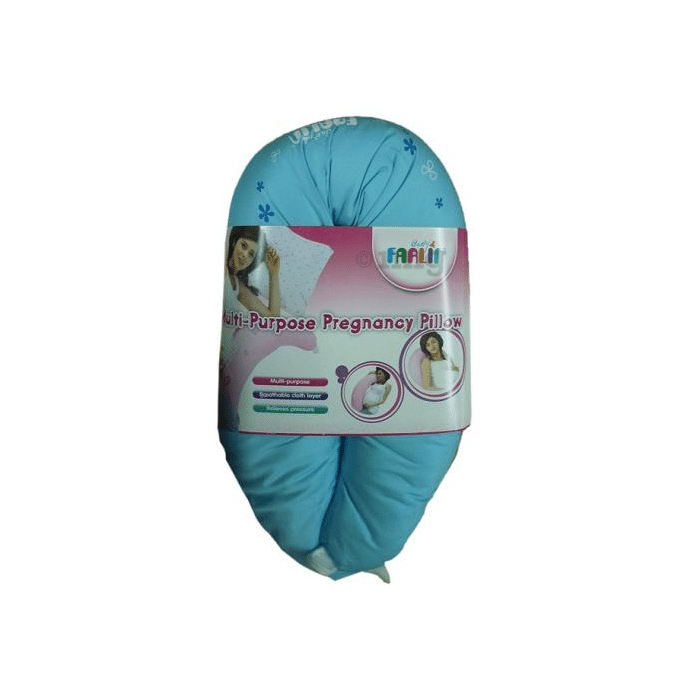 Farlin Multi-Purpose Pregnancy Pillow Blue