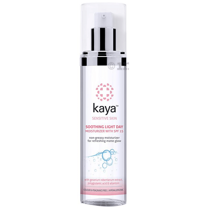 Kaya Sensitive Skin Soothing Light Day Moisturizer with SPF 25