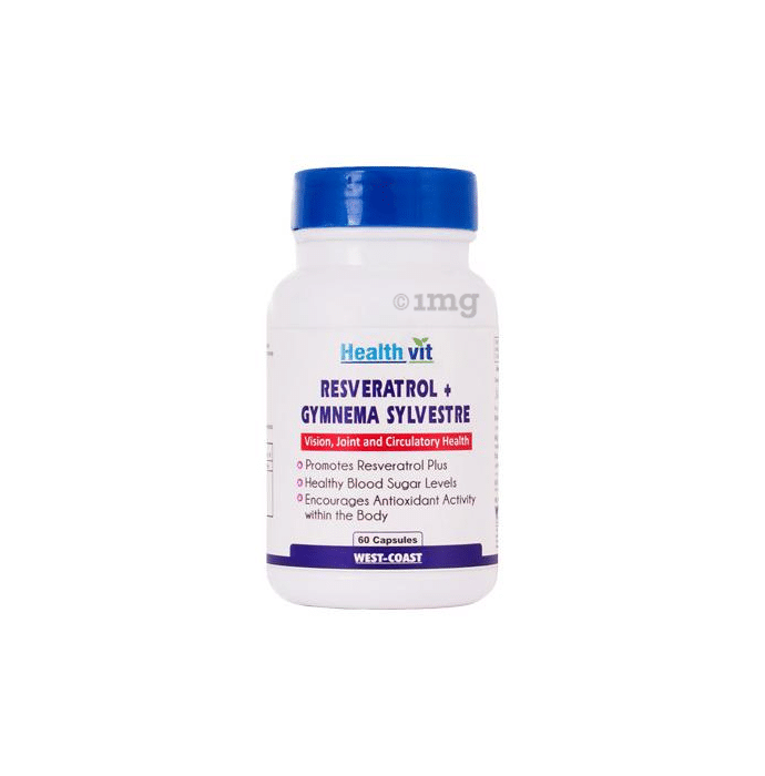HealthVit Resveratrol with Gymnema Sylvestre Capsule