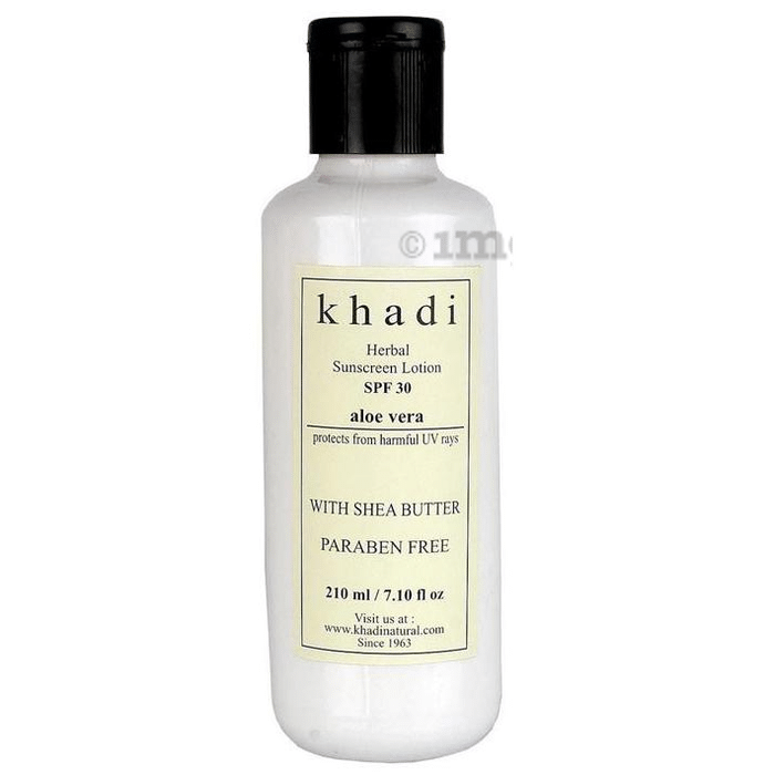 Khadi Herbal Sunscreen Lotion SPF 30