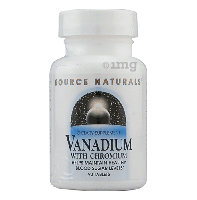 Source Naturals Vanadium with Chromium Tablet