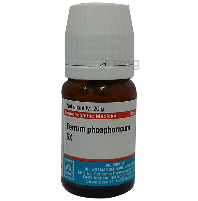 Dr Willmar Schwabe Germany Ferrum Phosphoricum Tablet 6X