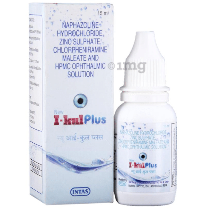 New I-Kul Plus Ophthalmic Solution