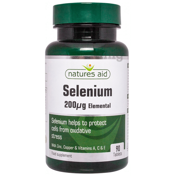 Natures Aid Selenium 200ug Tablet