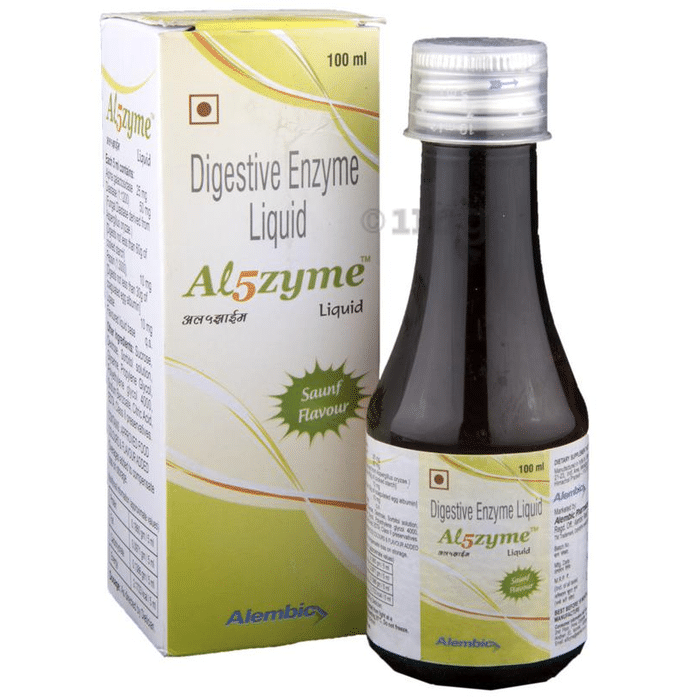 AL5Zyme Digestive Liquid Saunf
