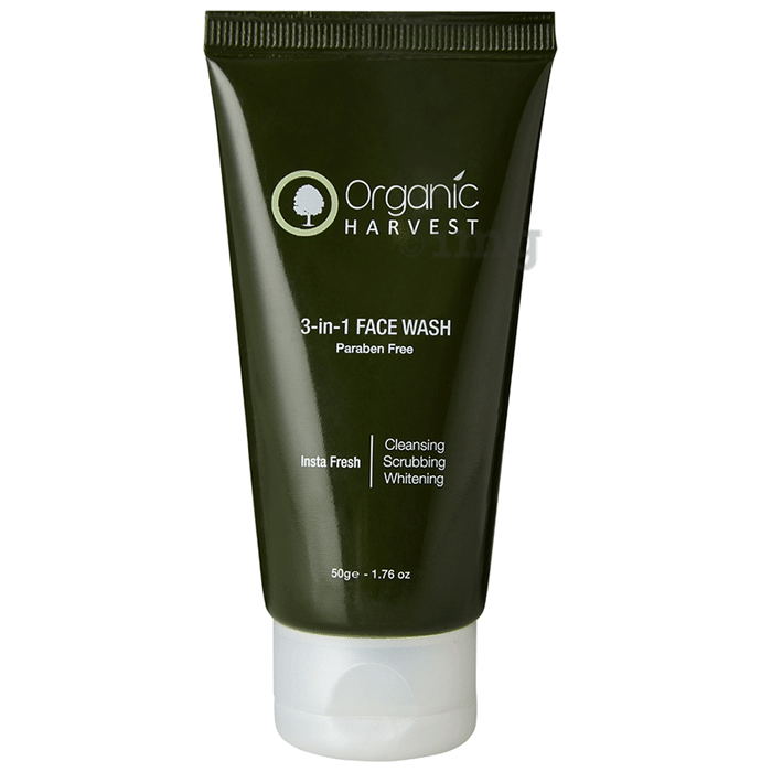 Organic Harvest 3-in-1 Face Wash
