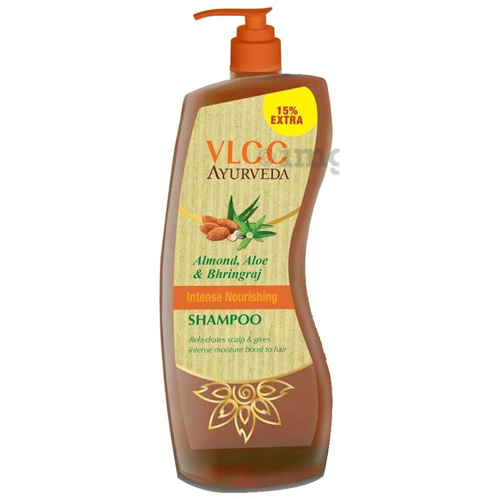 VLCC Ayurveda Almond, Aloe & Bhringraj Intense Nourishing Shampoo