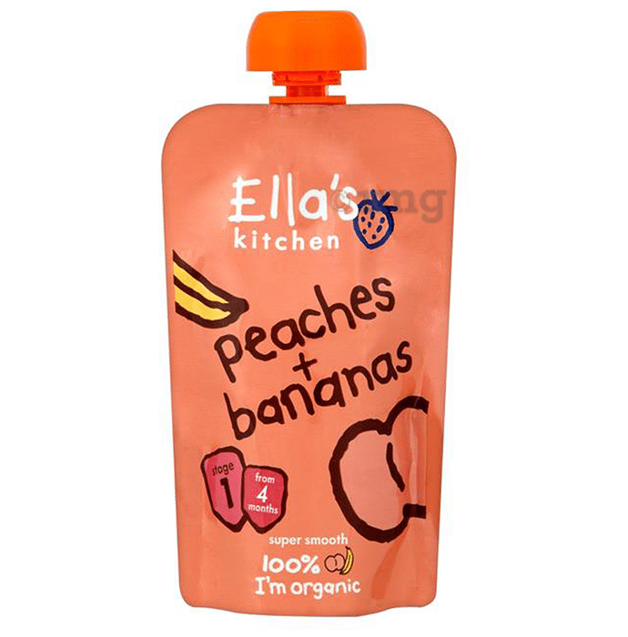 Ella's Kitchen Baby Foods (From 4 months) Peaches & Bananas