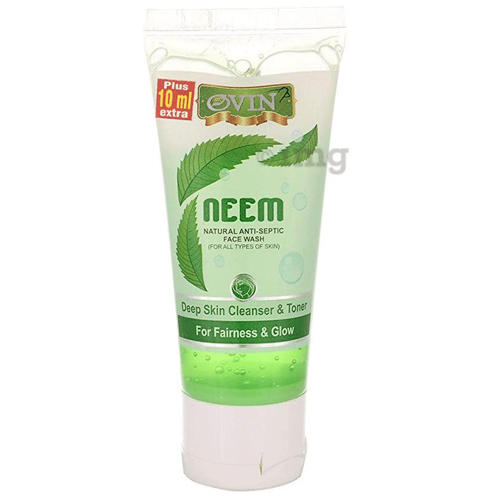 Ovin Gentle Herbal Face Wash for Glow, Radiance, Acnes & Pimples Neem