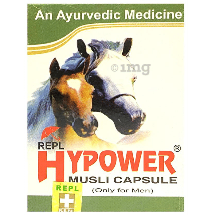 REPL Hypower Musli Ayurvedic Capsule for Men