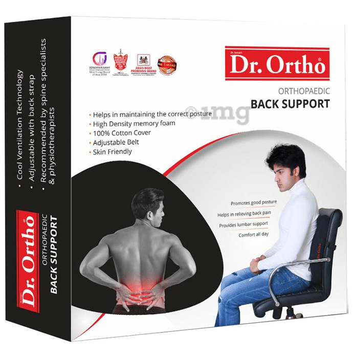 Dr Ortho Orthopaedic Back Support Universal Black