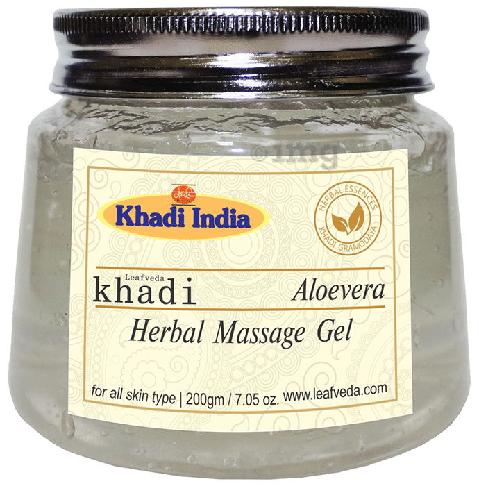 Khadi Leafveda Aloevera Herbal Massage Gel