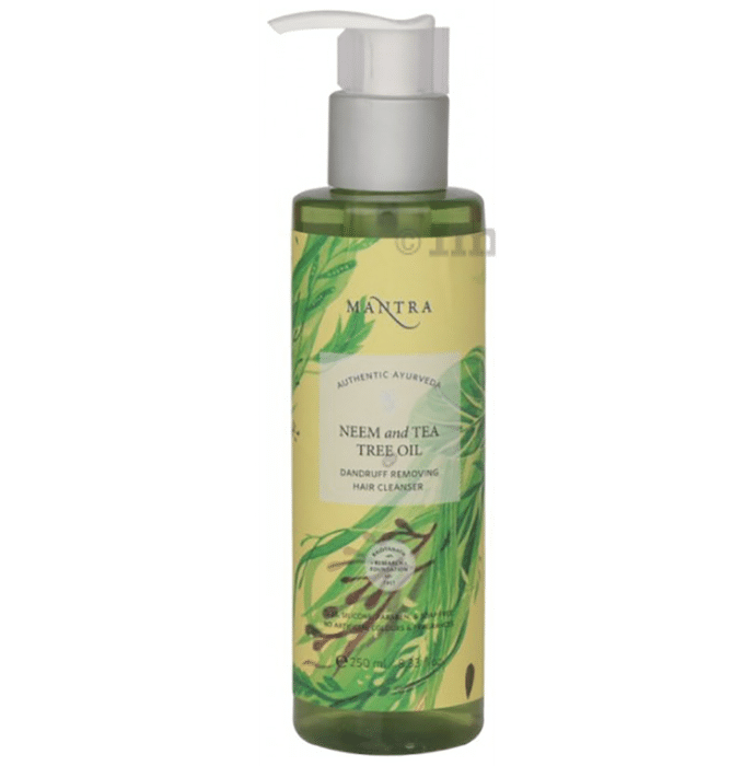 Mantra Neem and Tea Tree Oil Dandruff Removing Hair Cleanser