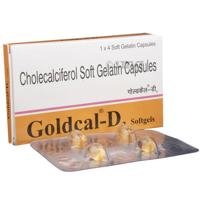 Goldcal-D3 Softgels