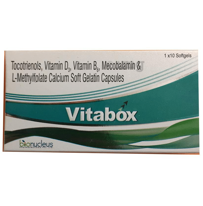 Vitabox Soft Gelatin Capsule