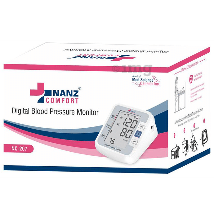 Nanz Comfort NC207 Digital Blood Pressure Monitor