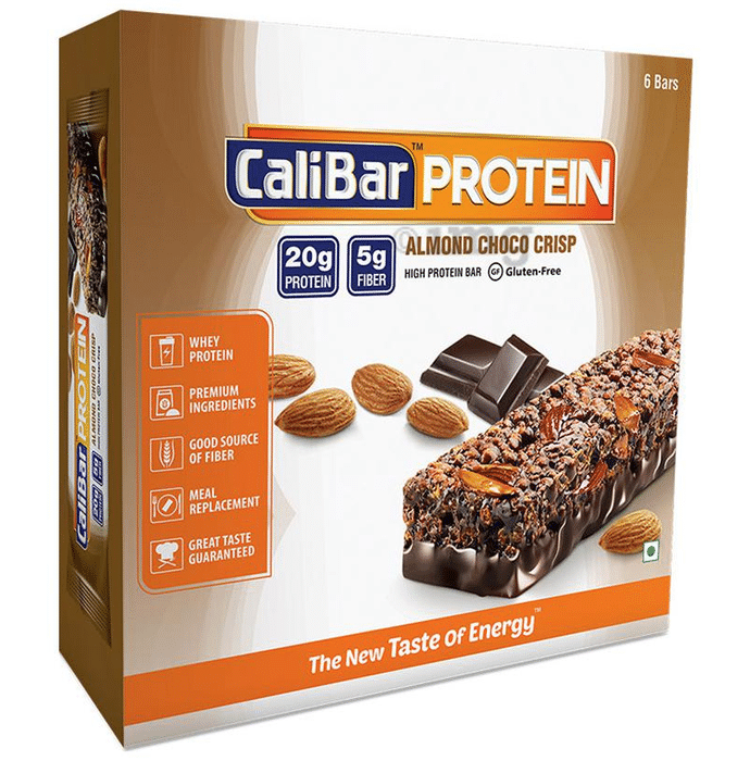 CaliBar Protein Bar Almond Choco Crisp