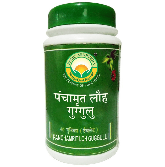 Basic Ayurveda Panchamrit Loh Guggulu Tablet