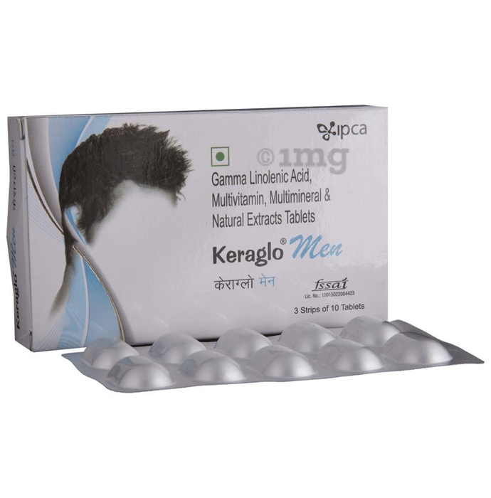 Keraglo Men  Order KERAGLO MEN Tablet 30 Online at Truemeds