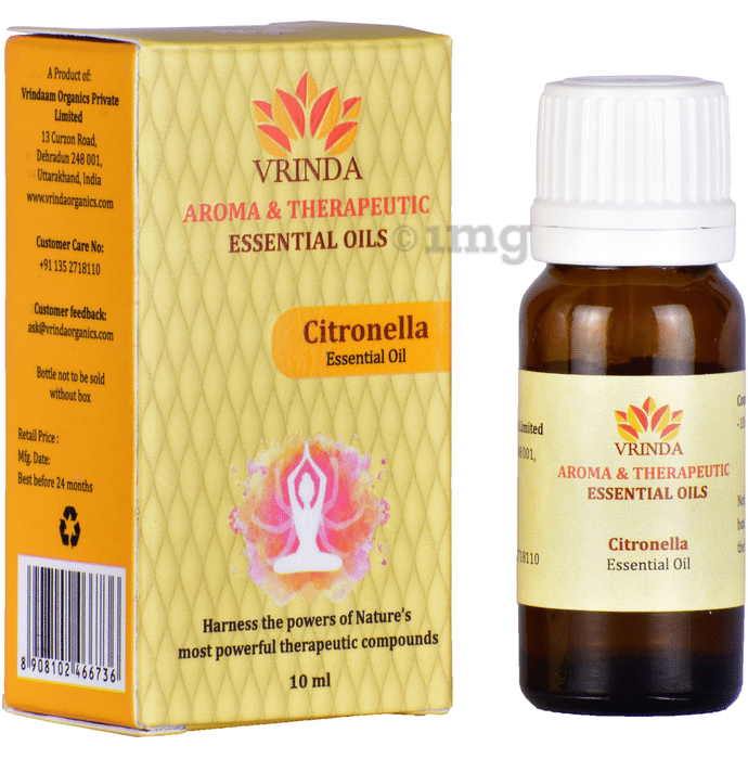 Vrinda Citronella Aroma & Therapeutic Essential Oil