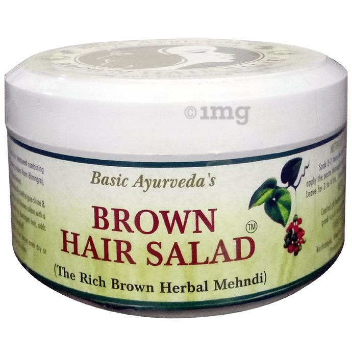 Basic Ayurveda Brown Hair Salad (Herbal Mehndi)