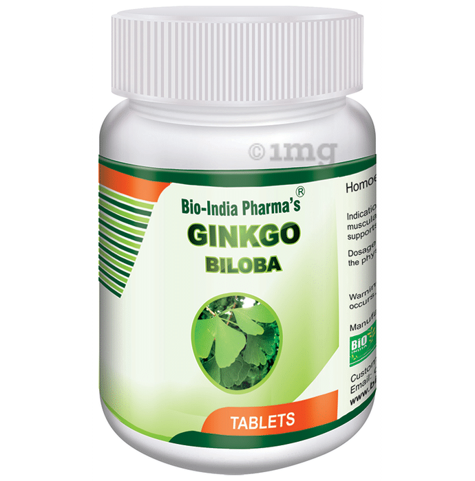 Bio India Ginkgo Biloba Tablet