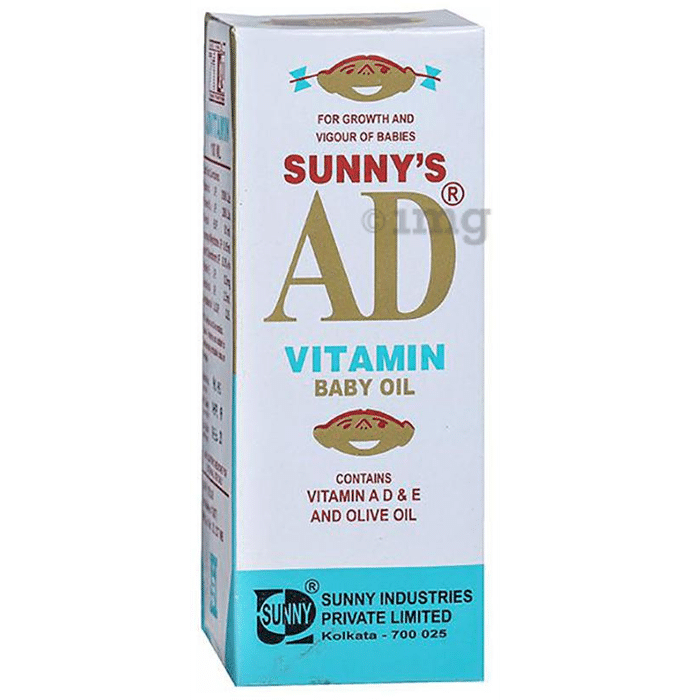 Sunny's AD Vitamin Baby Oil
