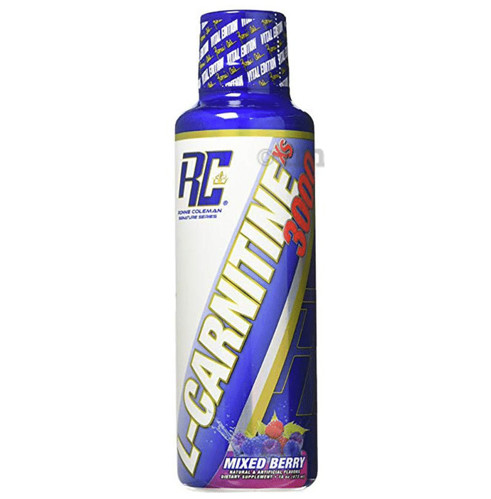 Ronnie Coleman L-Carnitine XS 3000 for Lean Muscle Support Mixed Berry