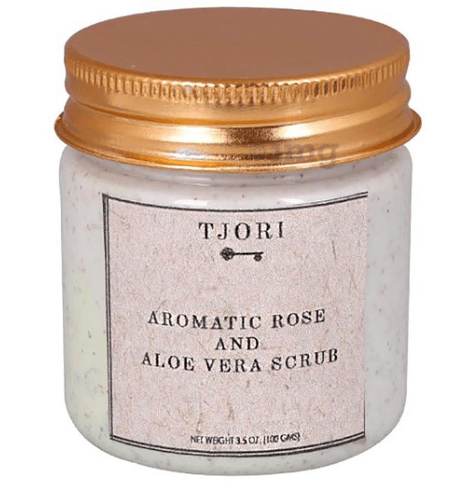 Tjori Aromatic Rose and Aloe Vera Scrub