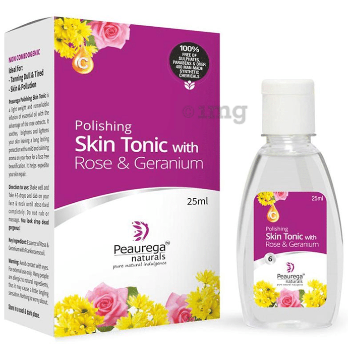 Peaurega Naturals Polishing Skin Tonic with Rose and Geranium