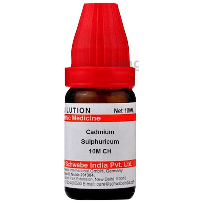 Dr Willmar Schwabe India Cadmium Sulphuricum Dilution 10M CH