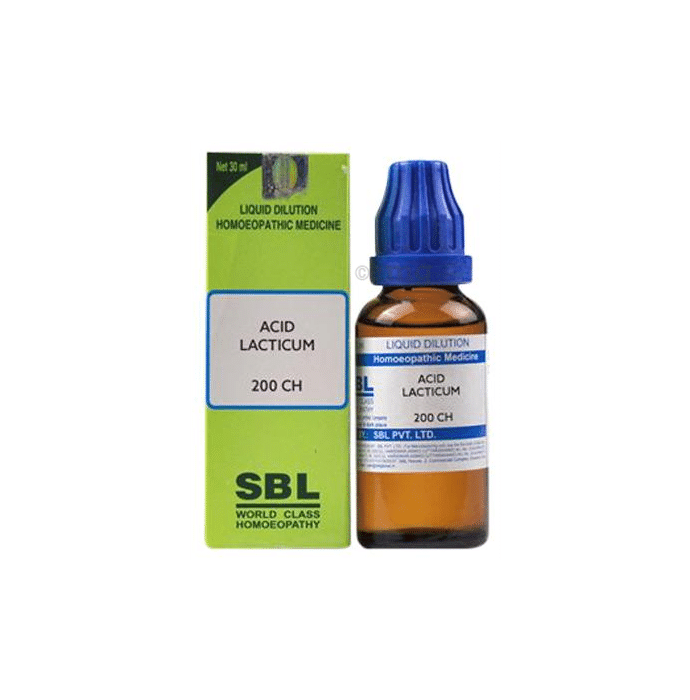 SBL Acid Lacticum Dilution 200 CH