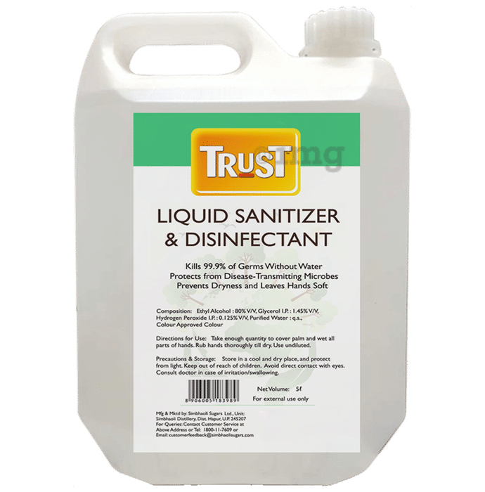 Trust Liquid Hand Sanitizer & Disinfectant
