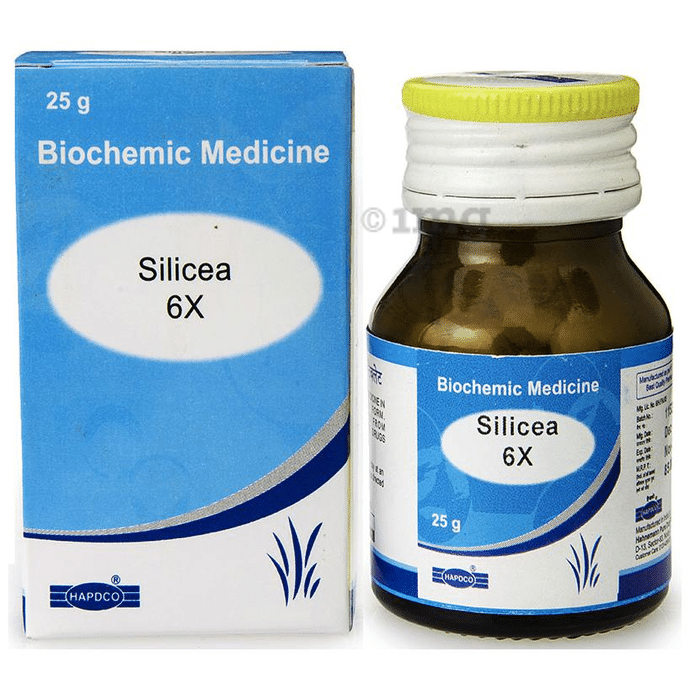 Hapdco Silicea Biochemic Tablet 6X