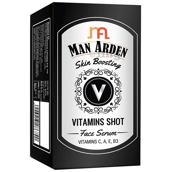 Man Arden Vitamins Shot Face Serum
