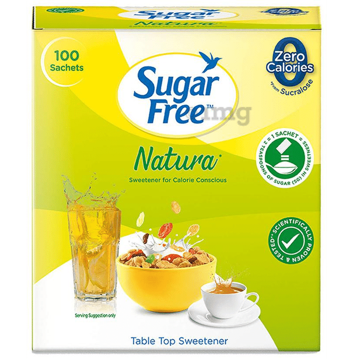Sugar Free Natura Low Calorie Sweetener Sachet