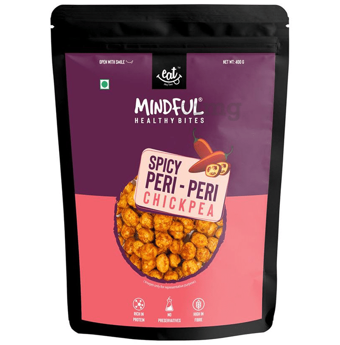 Eat Anytime Mindful Healthy Bites Chickpea Spicy Peri-Peri