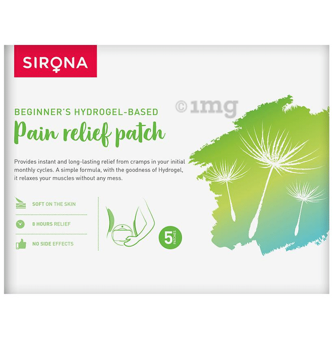 Sirona Beginner's Hydrogel-Based Pain Relief Patch