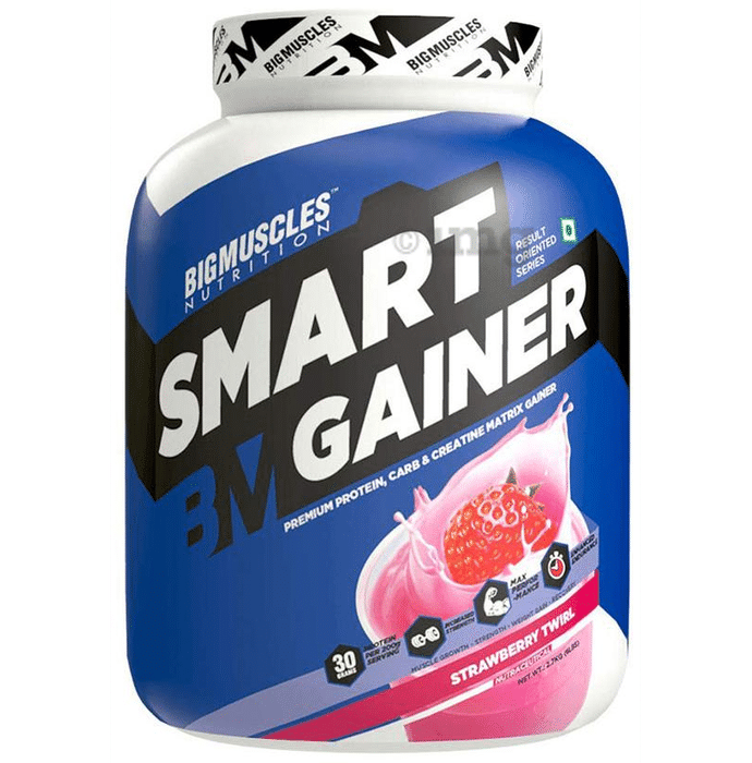 Big  Muscles Smart Gainer Strawberry