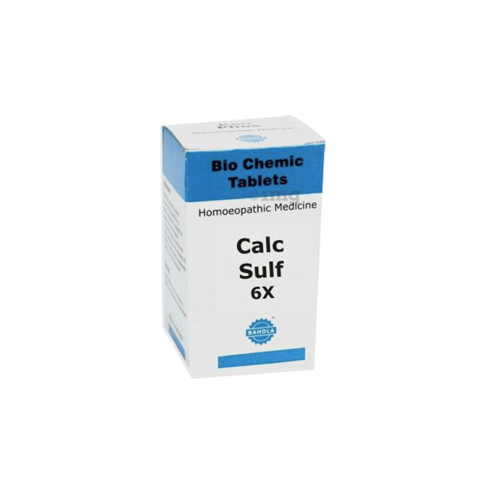 Bahola Calc sulf Biochemic Tablet 6X